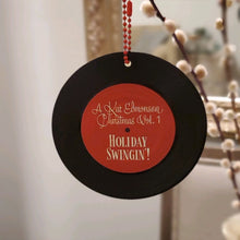 Load image into Gallery viewer, HOLIDAY SWINGIN'! MINI VINYL ORNAMENT