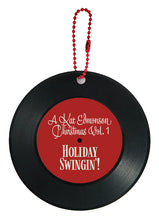 Load image into Gallery viewer, HOLIDAY SWINGIN'! MINI VINYL ORNAMENT