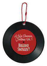 Load image into Gallery viewer, HOLIDAY SWINGIN&#39;! MINI VINYL ORNAMENT
